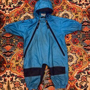 Blue Muddy Buddy Tuffo Rainsuit Toddler 12 mo